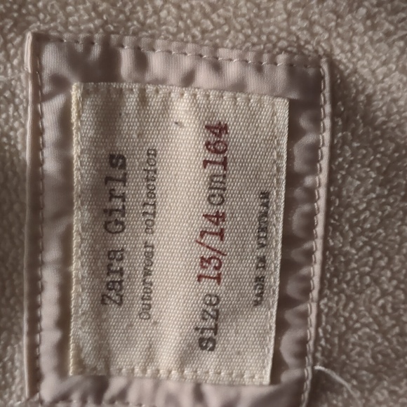 Zara girl winter coat - Picture 2 of 4